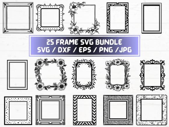 Frame SVG: Graphics for Crafts Sellers