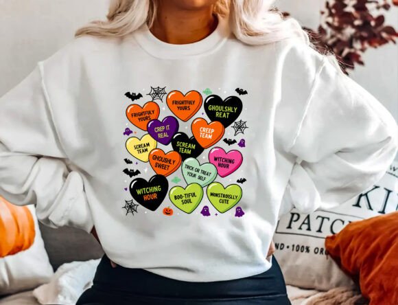 Love Style Halloween Shirt Design Graphics
