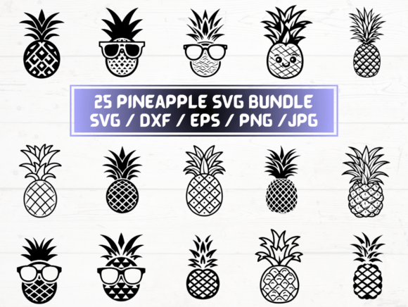 Pineapple SVG: Graphics & Crafts Design Asset Review