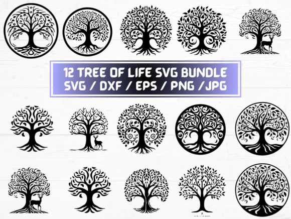 Tree of Life SVG: Graphics & Crafts Design Asset Review